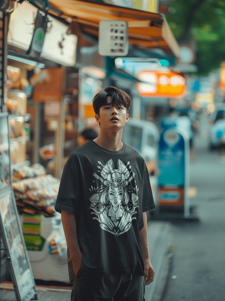 Dual Soul Oversized Tee product image (1)