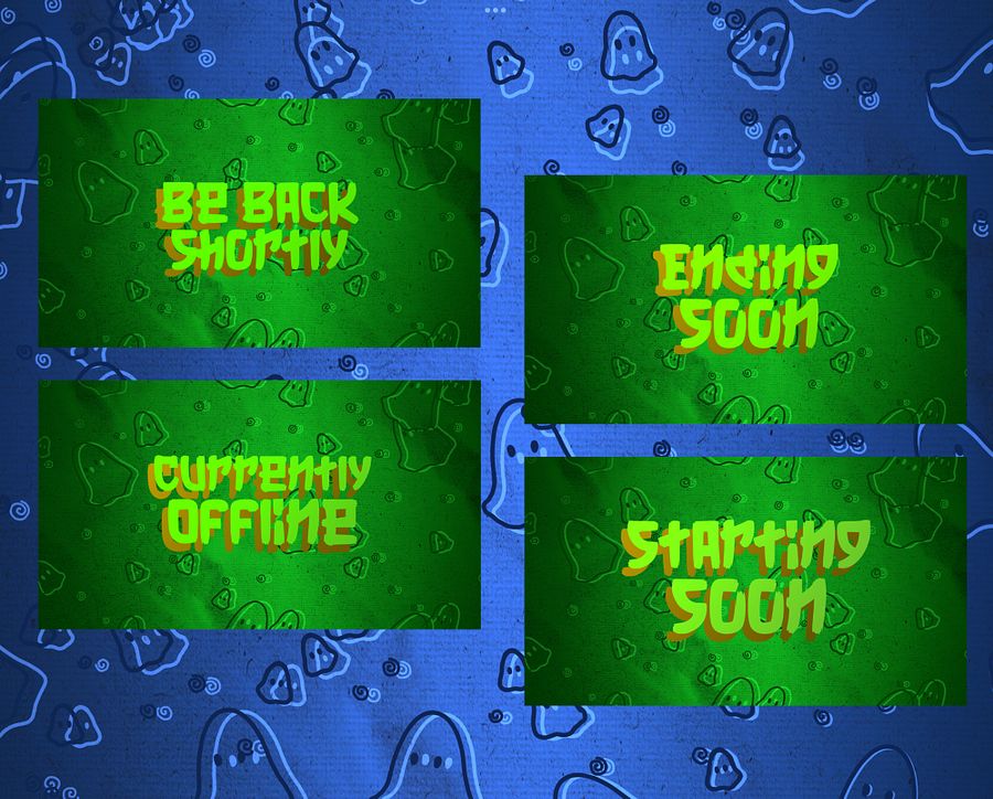 Green spooky overlay pack product image (1)