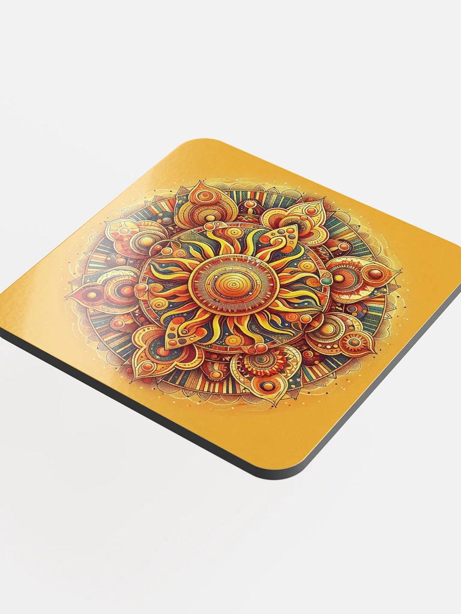 Glossed Cork Coaster product image (4)