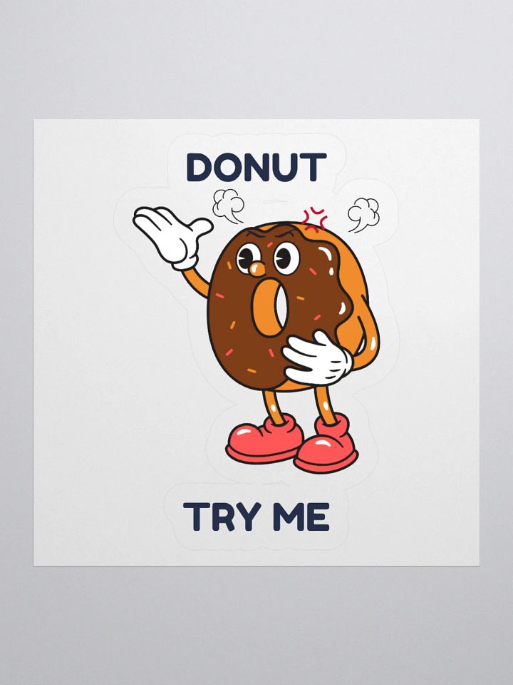 Donut Try Me — Sassy Foodie Sticker product image (3)