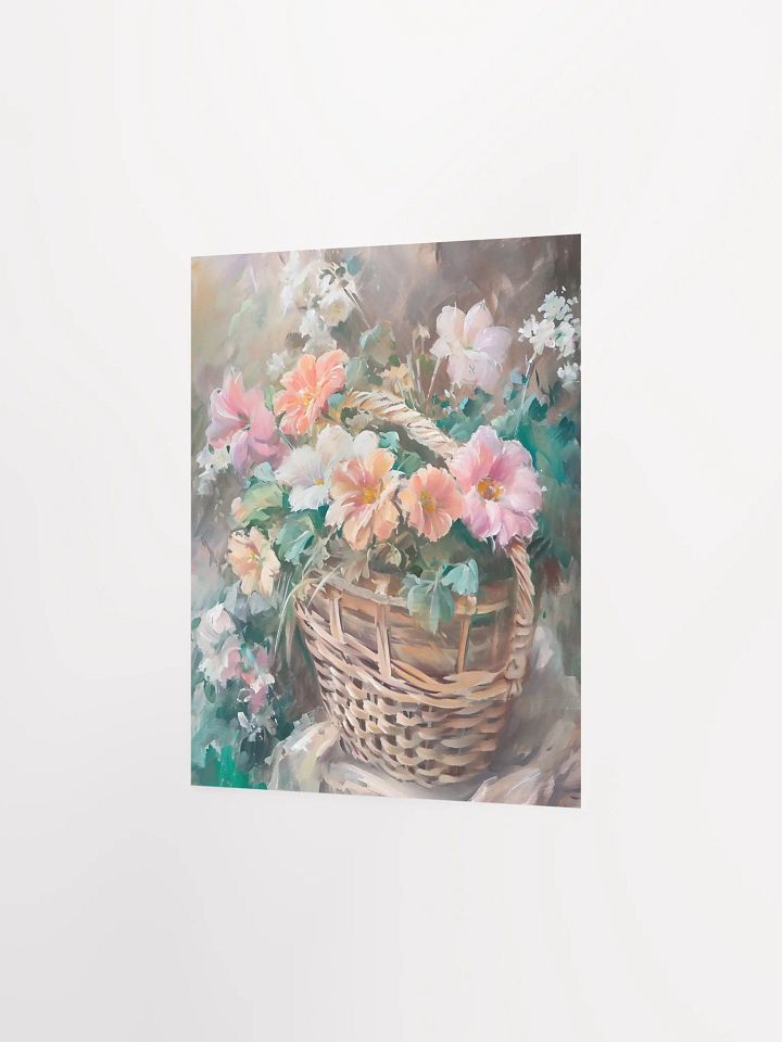 Bountiful Blooms Basket Poster product image (2)