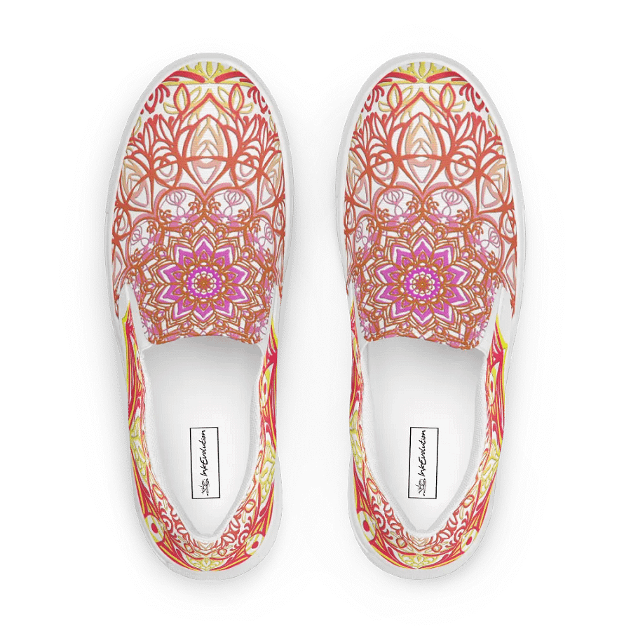 Mandala Magic Women's Slip-On Shoes product image (5)