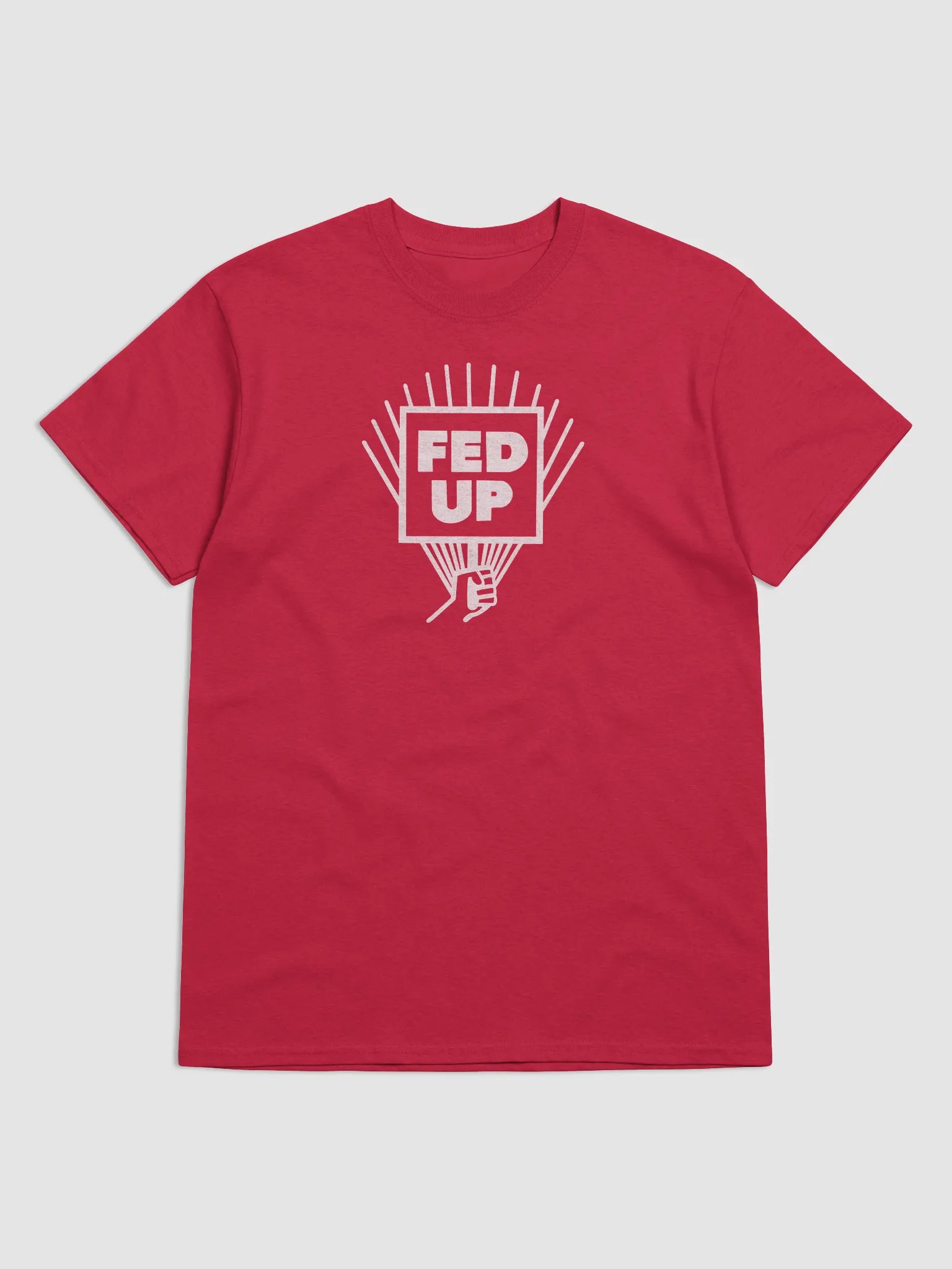 Fed Up One Color T-shirt product image (1)