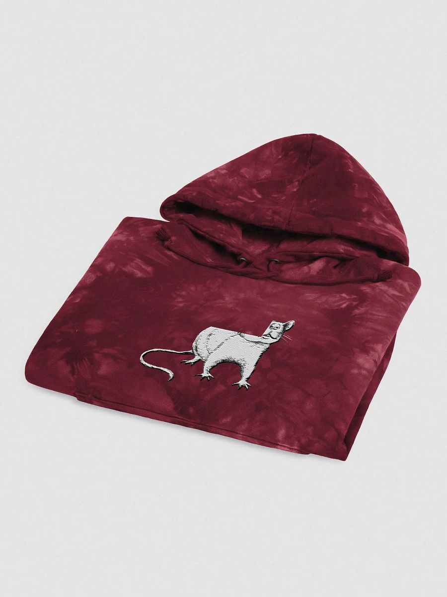 Hint of rat tie dyed hoody product image (8)