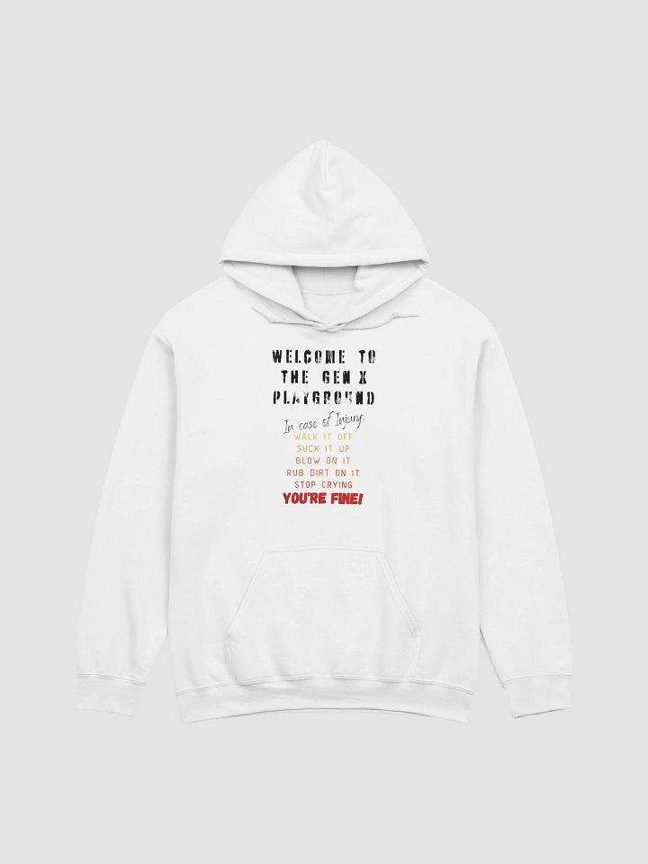 Welcome To The GEN X Playground - HOODIE product image (1)