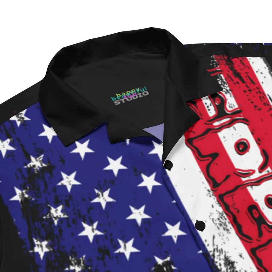 Freedom Flag Hawaiian Shirt product image (8)