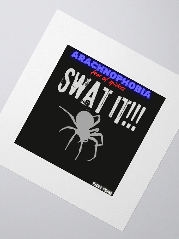 Arachnophobia Sticker product image (2)