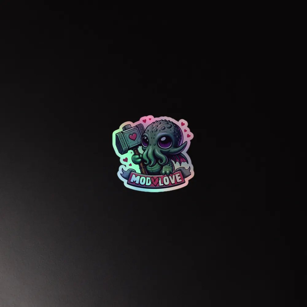 Mod Love Holographic Sticker! product image (4)