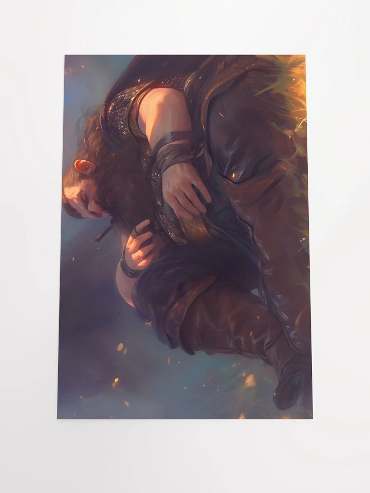 Warrior's Reflection Enhanced Matte Poster product image (1)