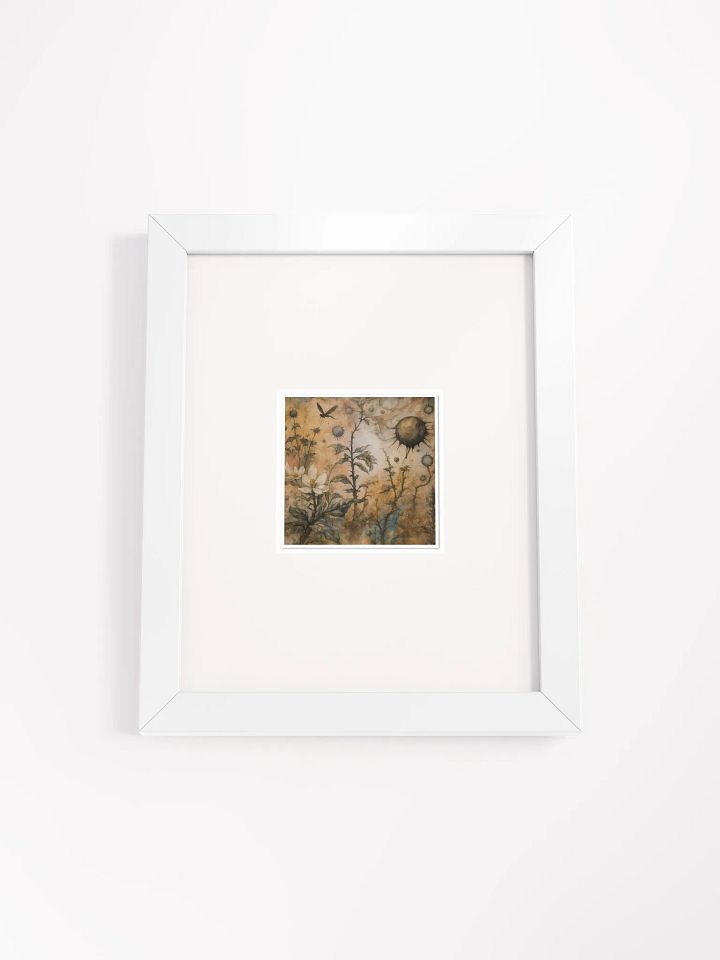 The Secret Garden Sketchbook Artprint Framed product image (1)