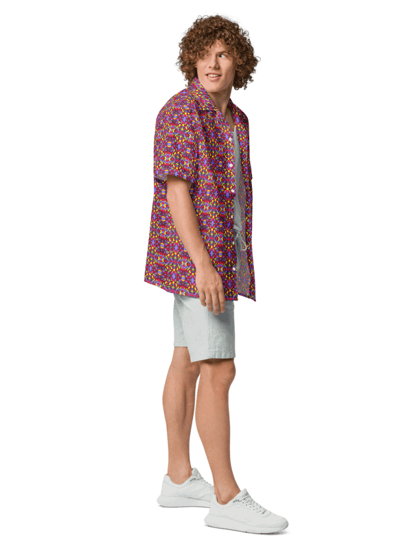 Retro Circus Ticket - Vibrant Hawaiian Shirt product image (6)