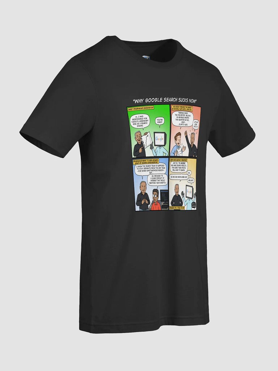 "Why Google search sucks now" soft t-shirt product image (9)