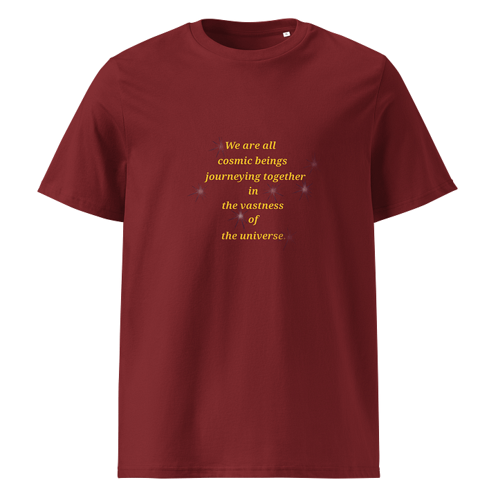 Cosmic Journey Unisex Organic T-Shirt product image (1)