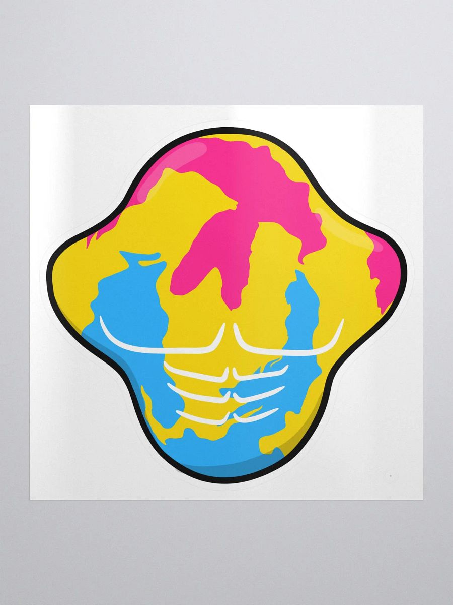 Pansexual Buff Tato Sticker product image (1)