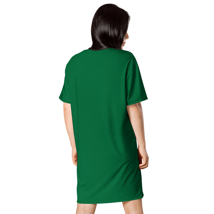 Oversized T-Shirt Dress - Radiant Jewel, Sizes 2XS-6XL product image (2)