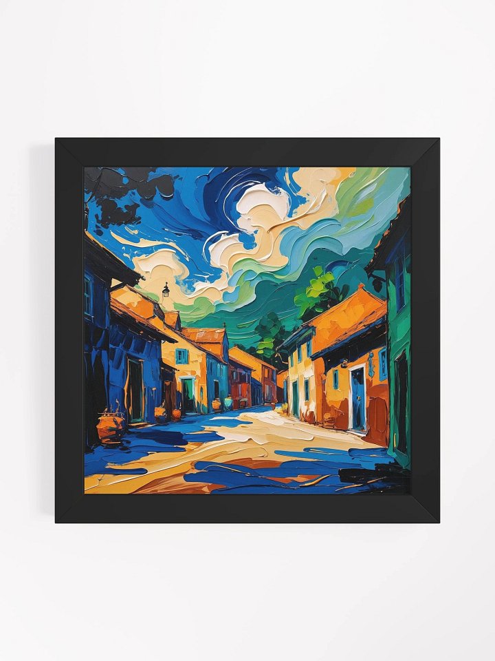 Vibrant Urban Dreams Framed Poster product image (3)