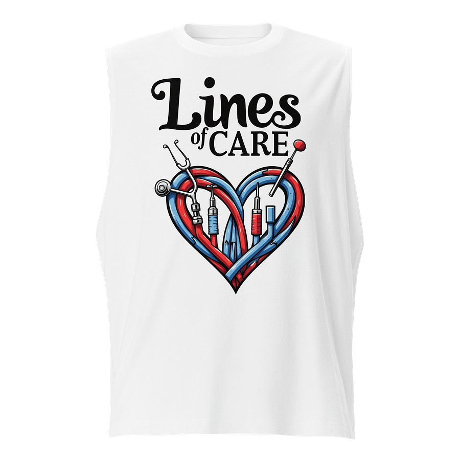 Care Lines Heart Muscle Tank product image (1)
