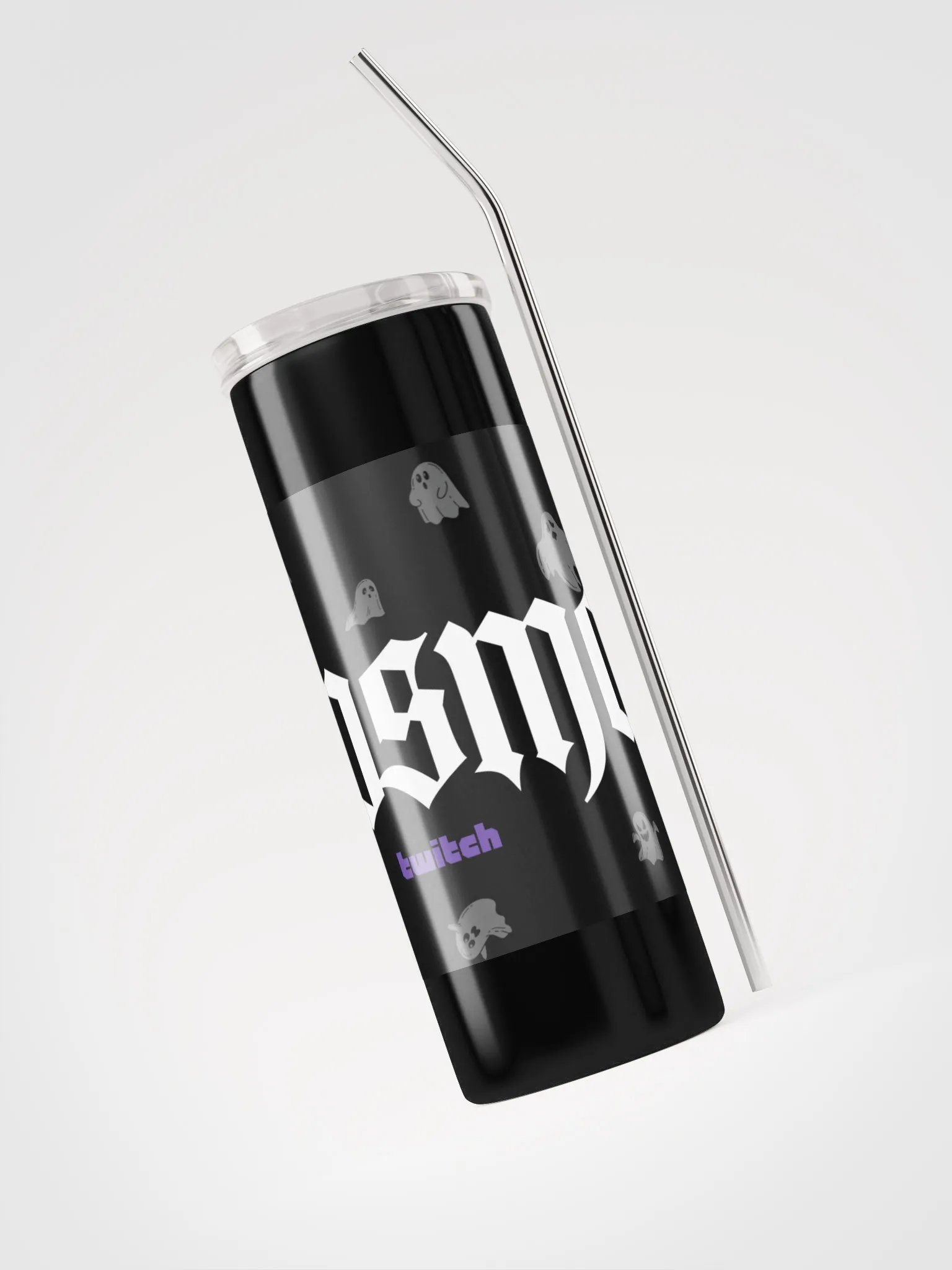 Ghostie Twitch Stainless Tumbler product image (3)
