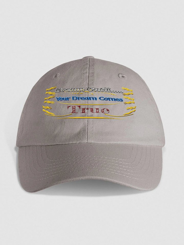 Dream Until.. Your Dream Comes True - Embroidered - Youth Biowashed Dad Hat product image (1)