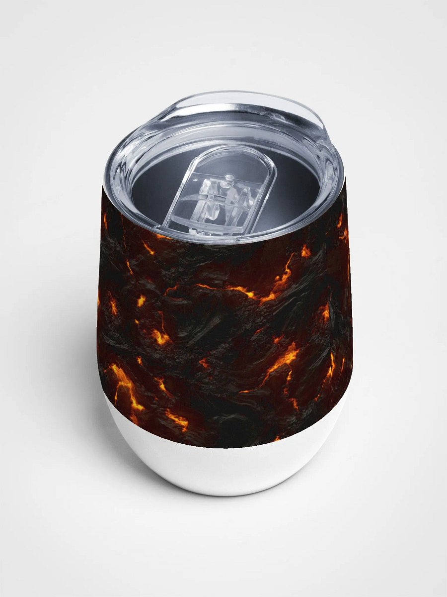 Lava Flow Wine Tumbler product image (4)