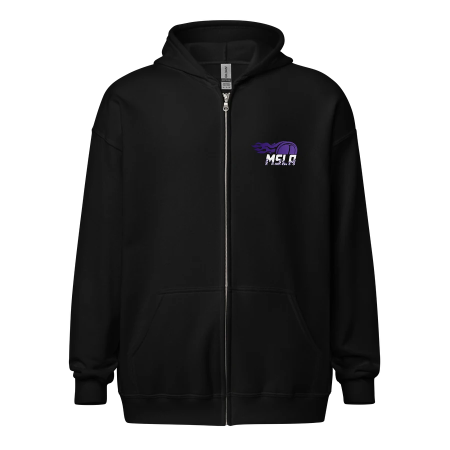 MSLA Purple Zip Up Hoodie product image (1)