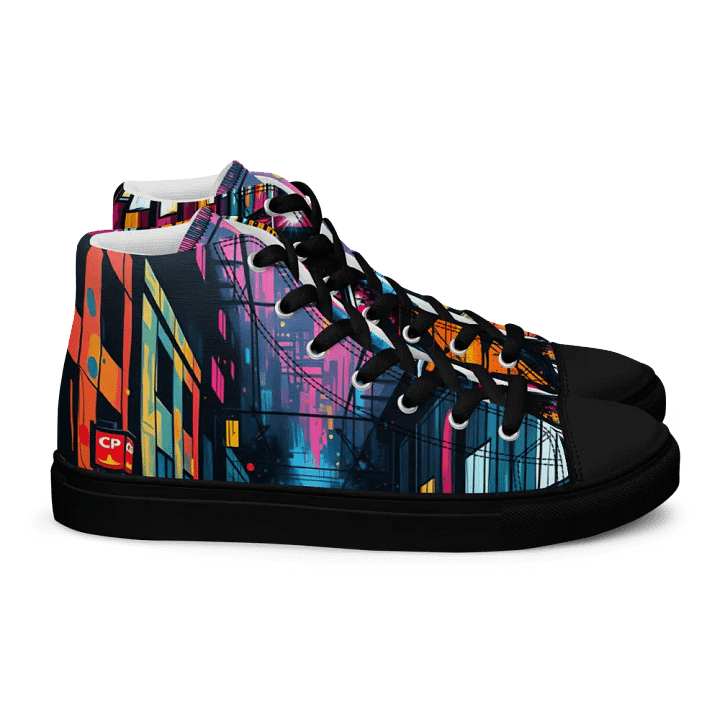 Neon express Men's Canvas High Tops product image (2)