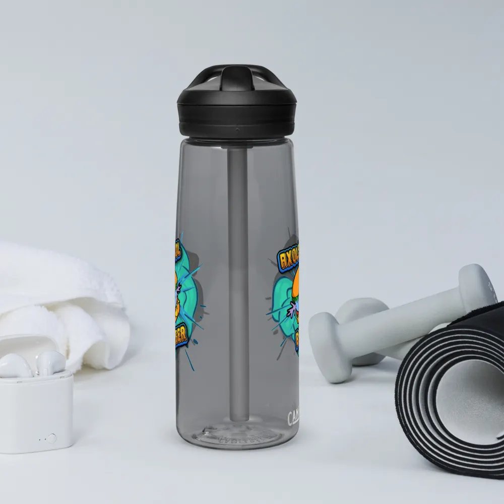 Axolotol Borger - Sports Water Bottle product image (11)