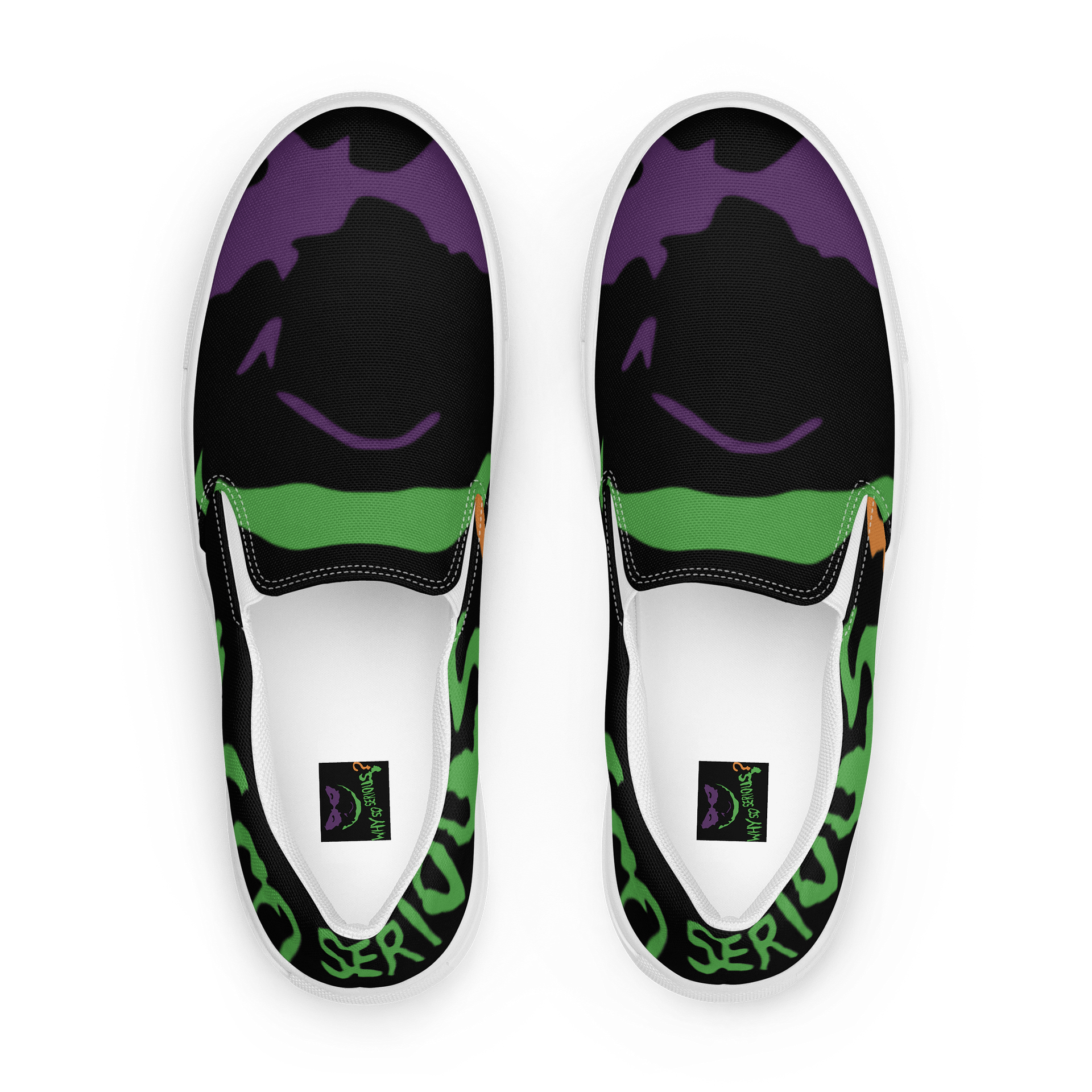 Why So Serious? Men’s Slip Ons product image (2)