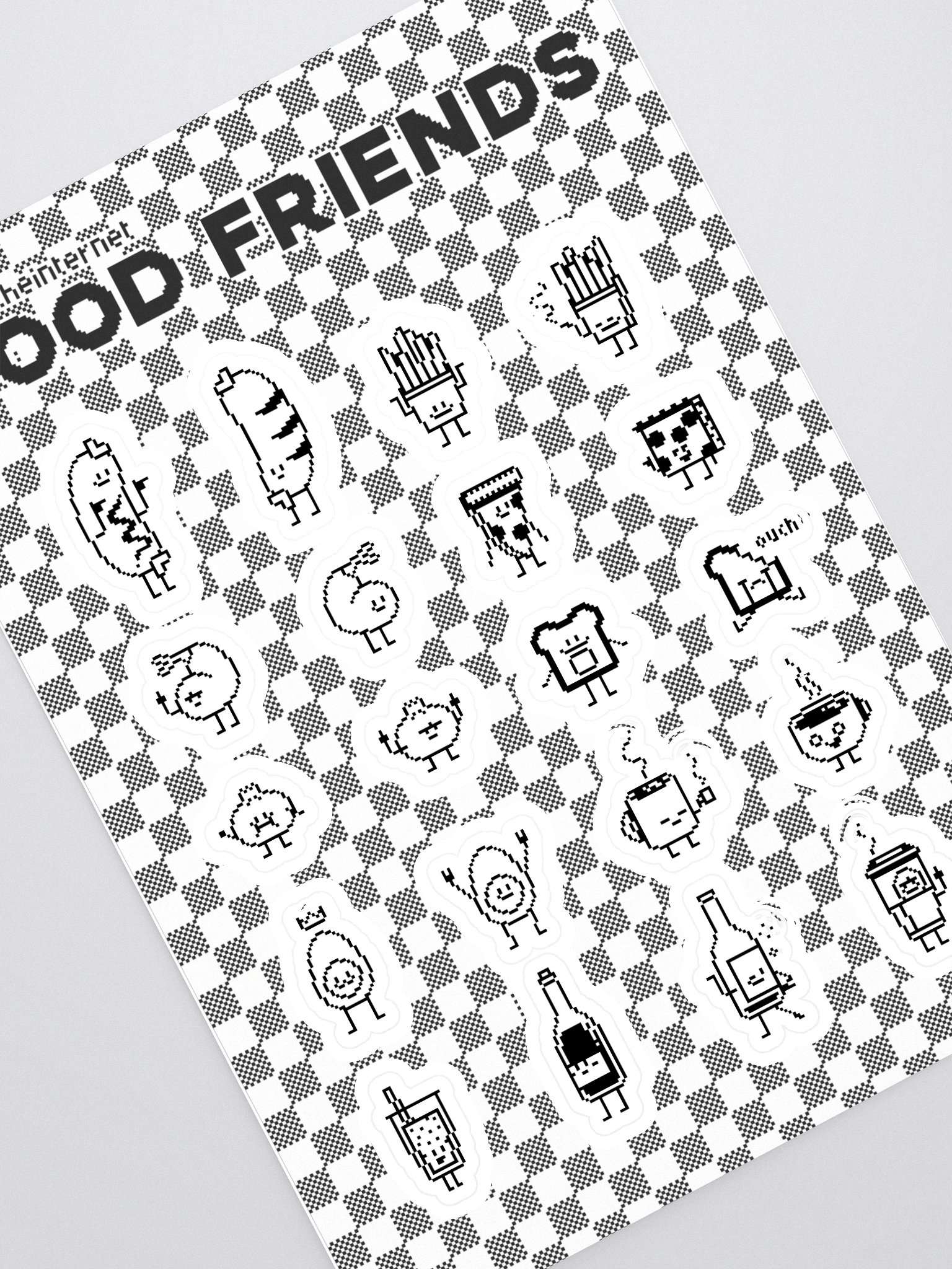 Food Friends Stickers 1bit product image (1)
