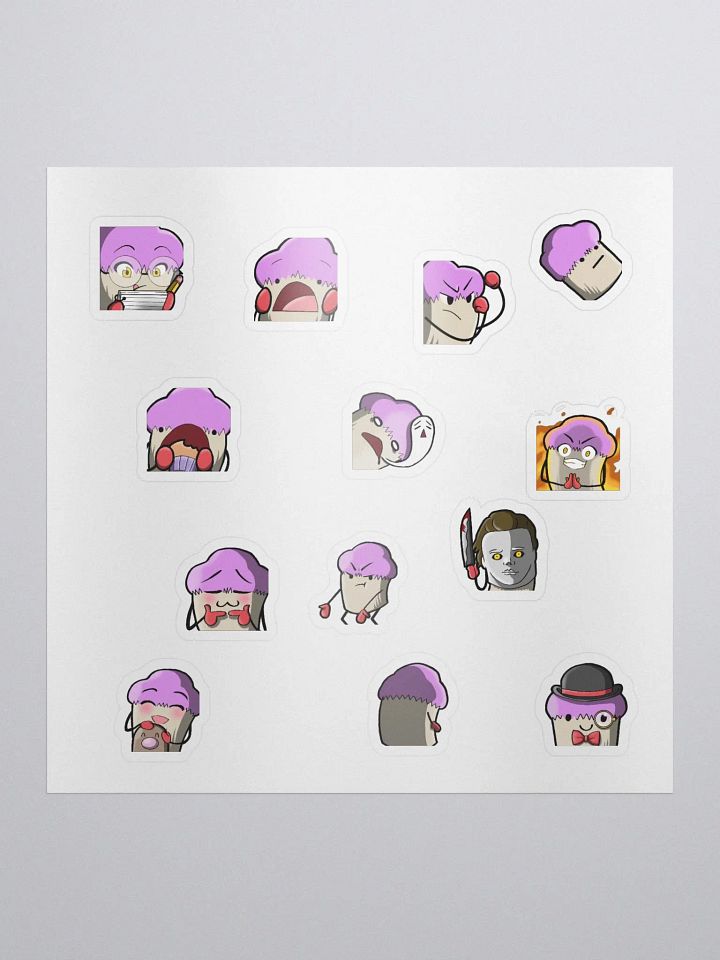 Muffin Emote Sticker Sheet product image (1)