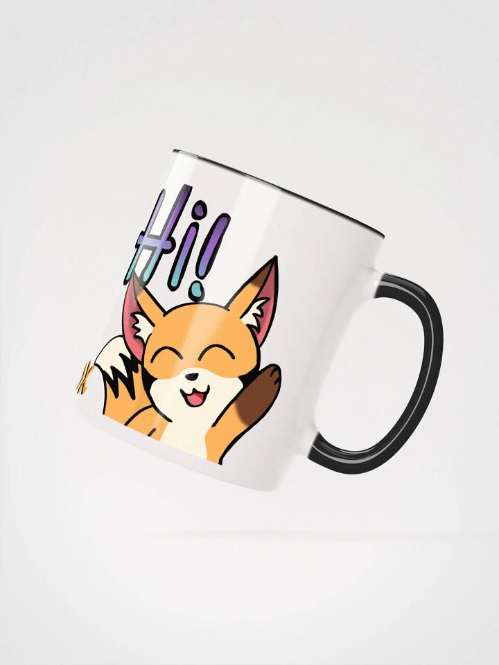 Hi! Ceramic Mug with Color Inside product image (2)