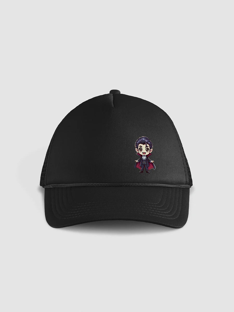 Chibi Vampire Emblem Ball Cap – Subtle Gothic Charm product image (1)