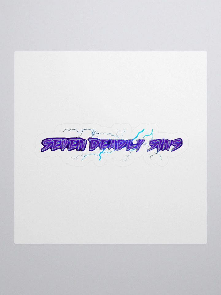 Seven Deadly Sin Stickers product image (1)