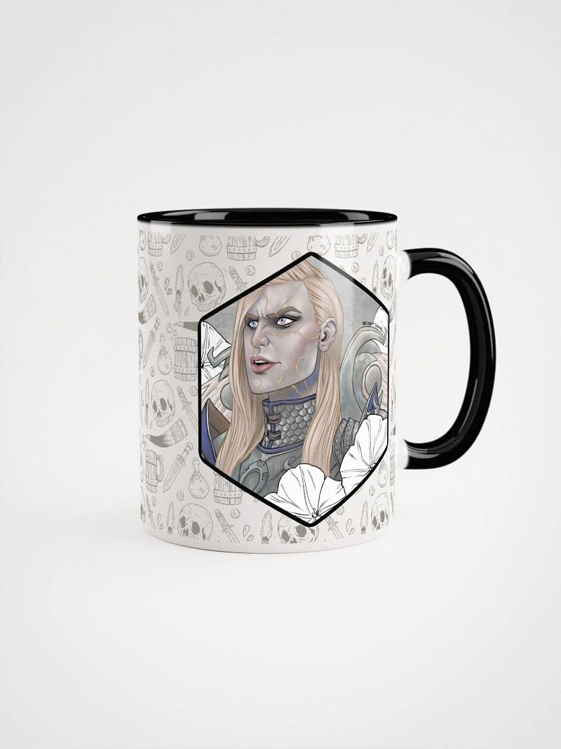 The Wing'd Dame - color mug
