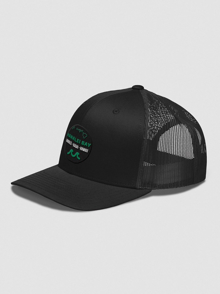 Hanalei Bay - Kauai, Hawaii - Garden Isle Green Trucker Hat product image (9)