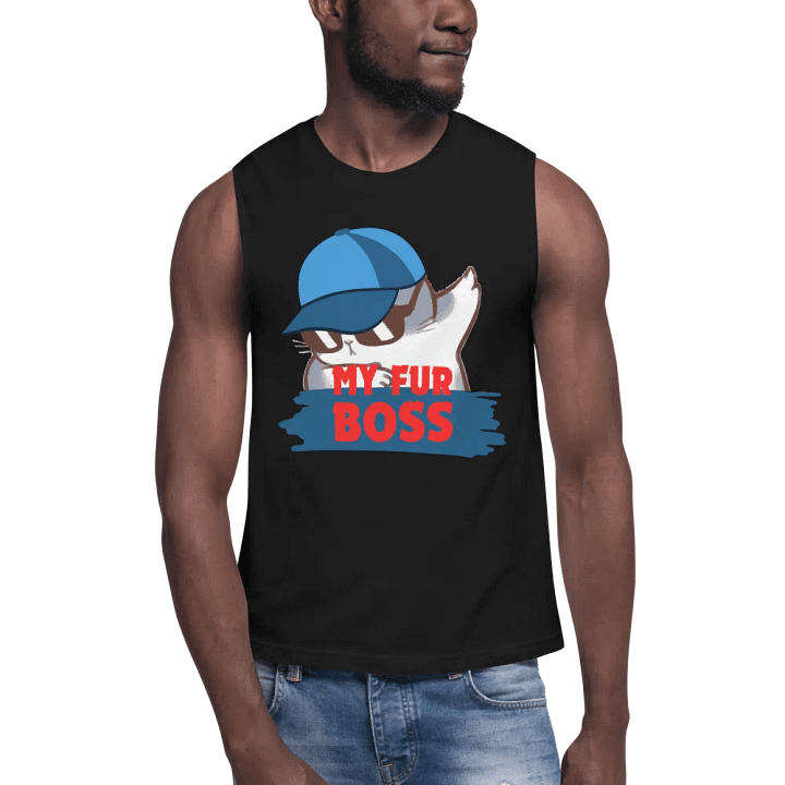 GUILLOVELO FUR BOSS MUSCLE TANK product image (2)