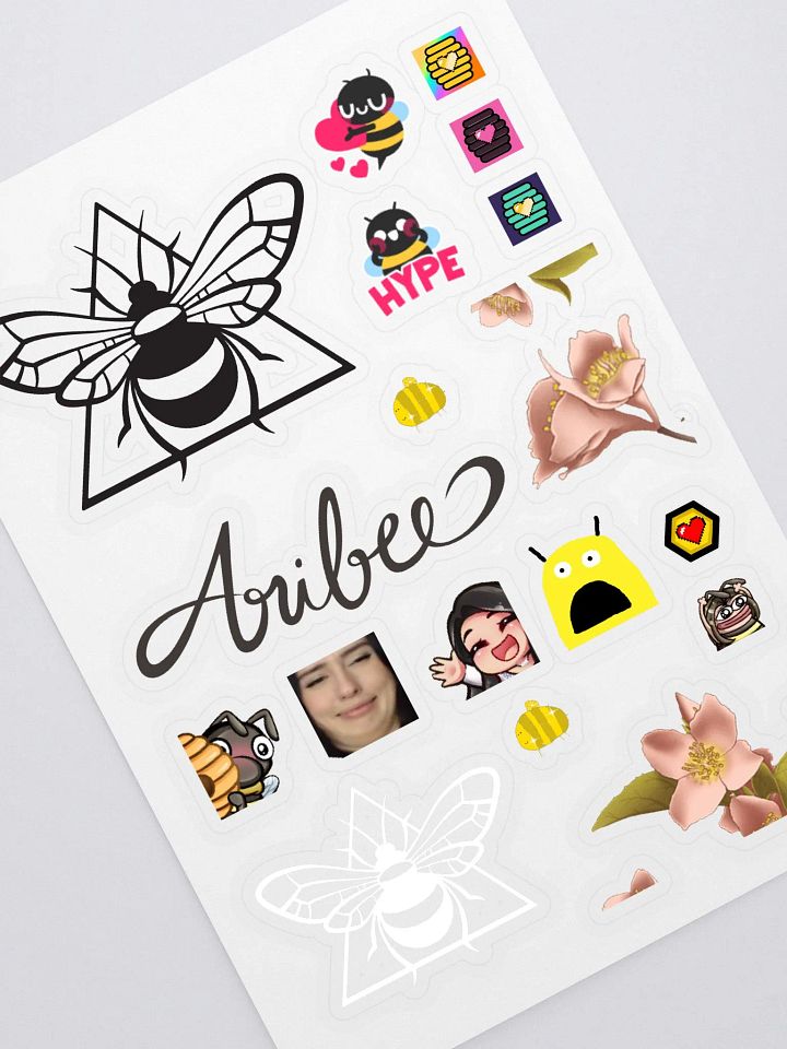 Emote Sticker Sheet product image (1)
