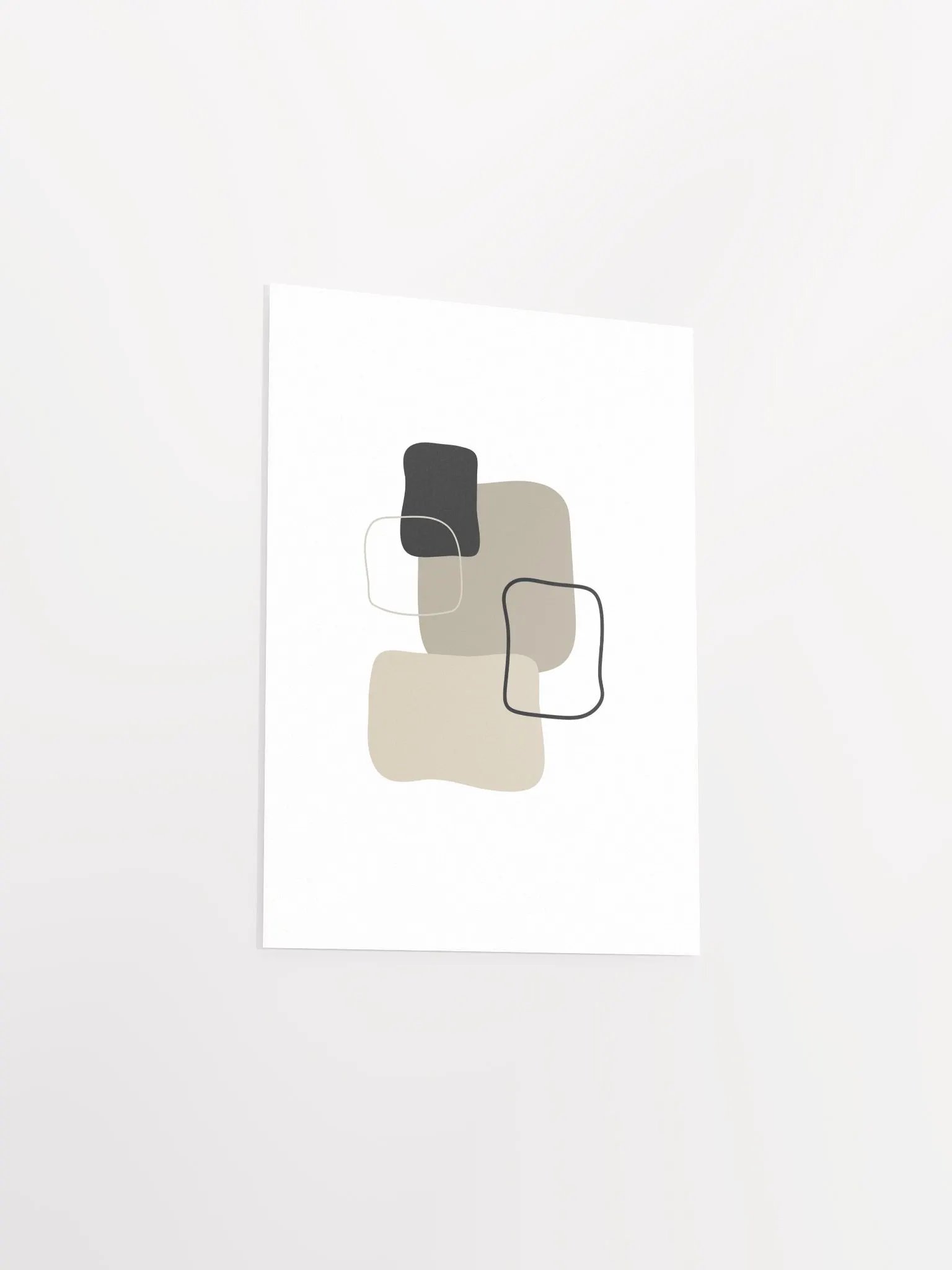 Organic Shapes Matte Poster (frame not included) product image (5)