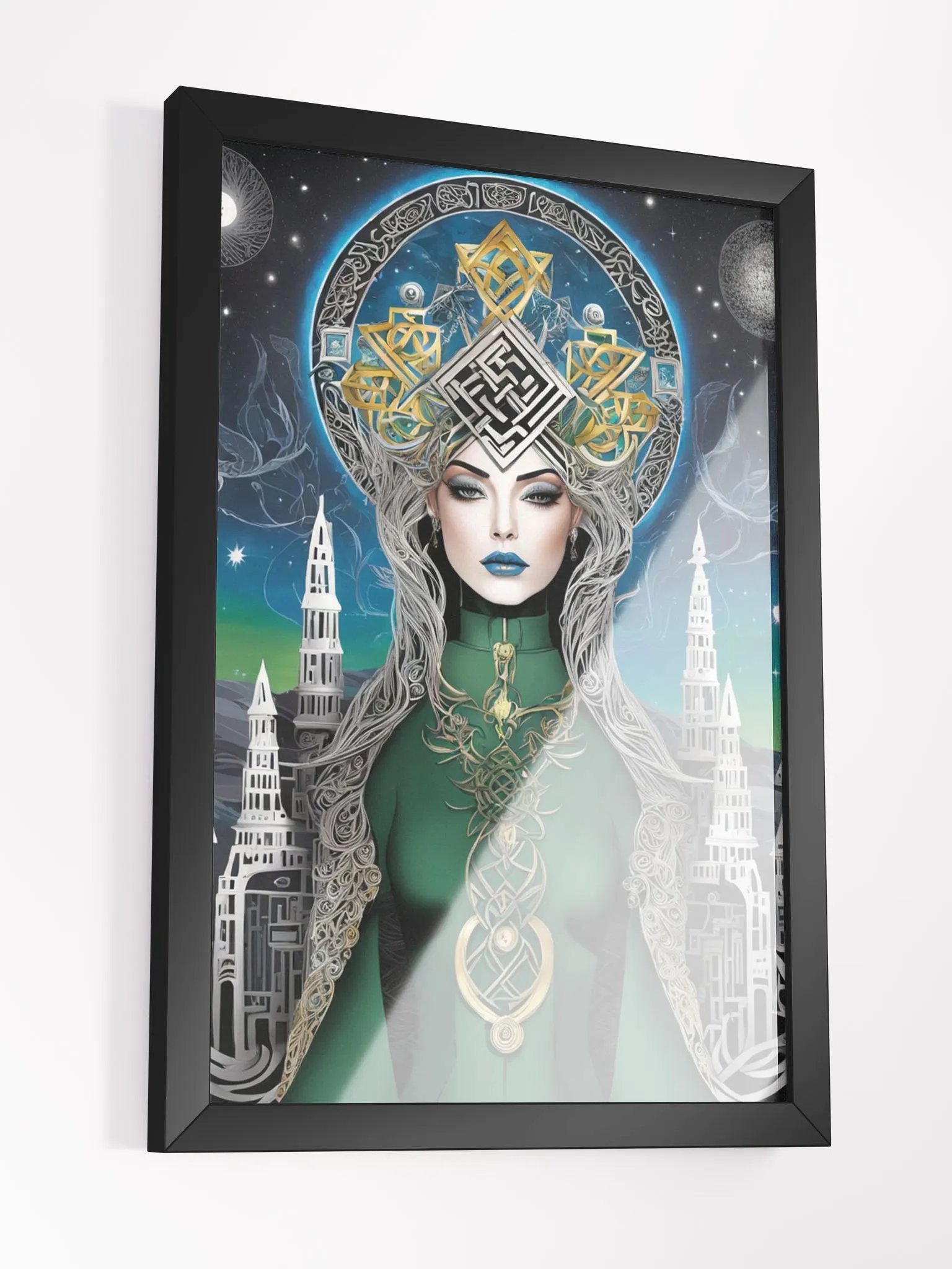 Winter Wiccan 11 - Framed Matte Poster product image (3)