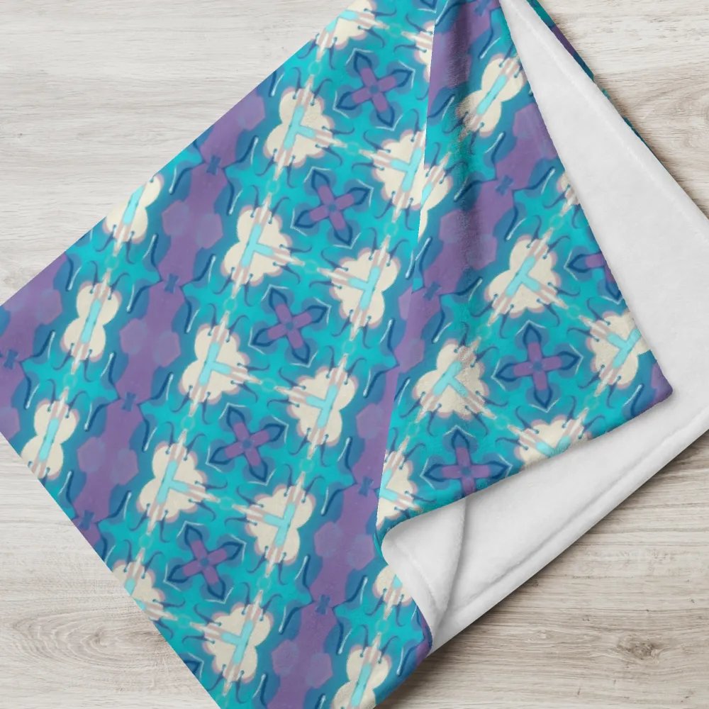 Hearts & Crosses Throw Blanket product image (1)