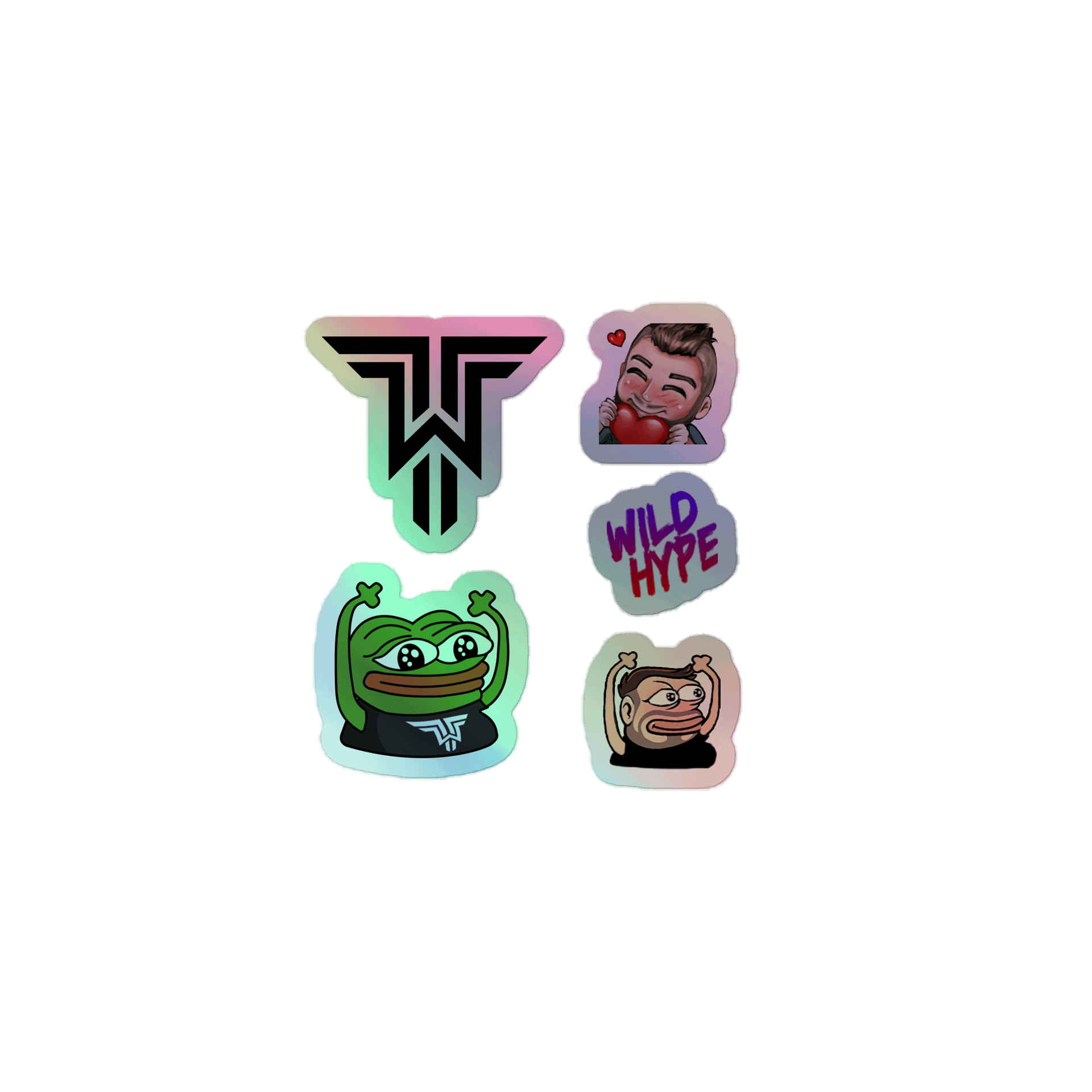 TomWild - Holo Stickers product image (1)
