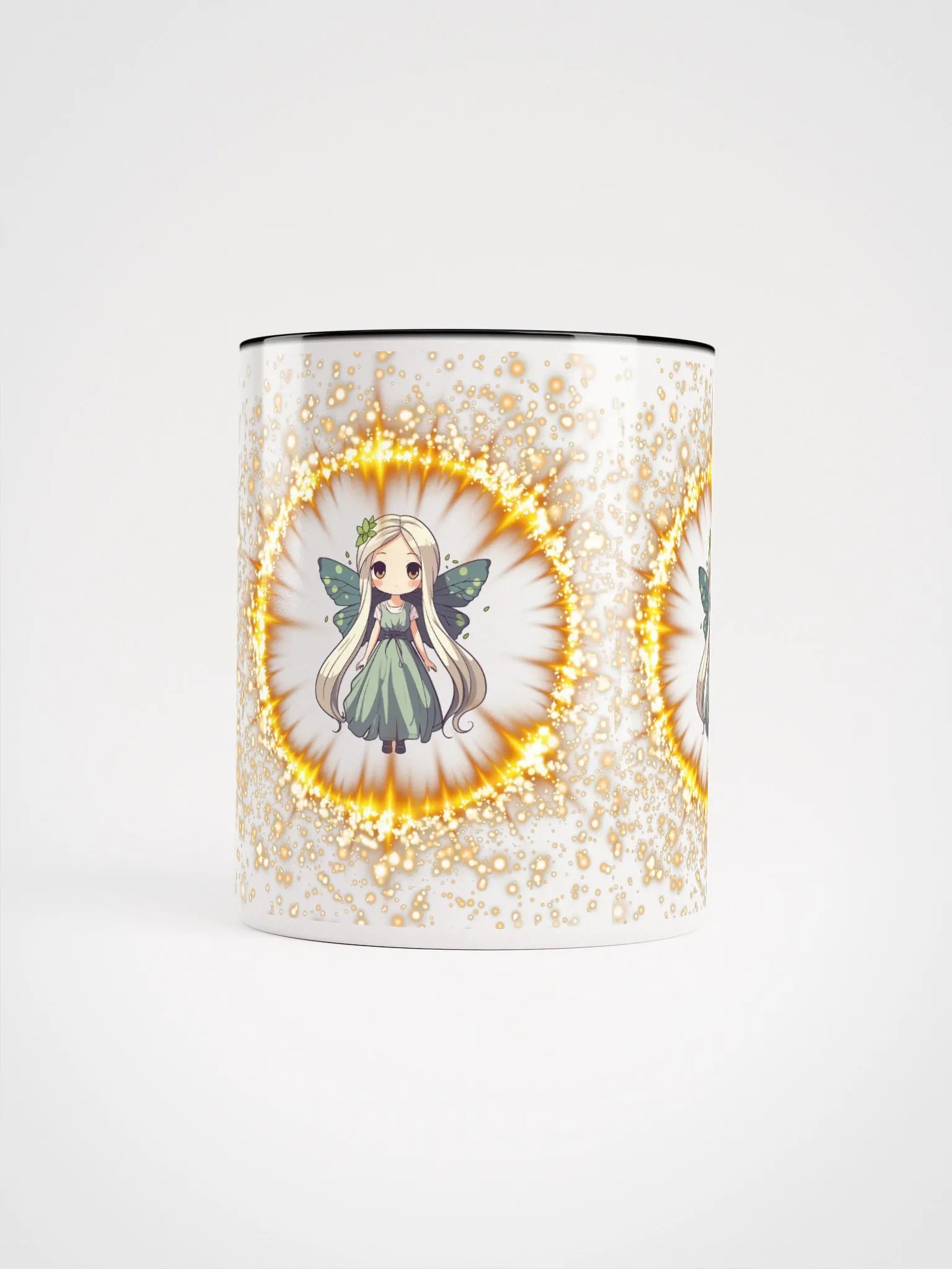 Little Green Fairy Sparkle Ceramic Mug product image (59)