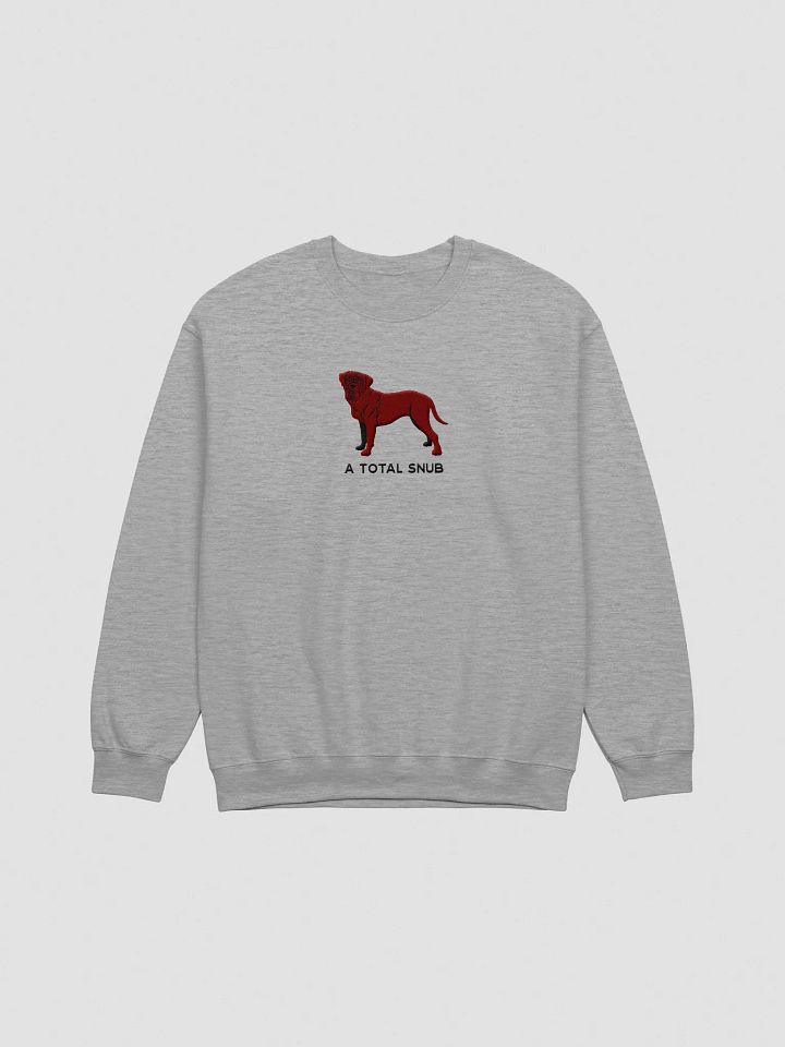 A Total Snub Sweatshirt (Embroidered) of a Dogue de Bordeaux(Chocolate) product image (10)