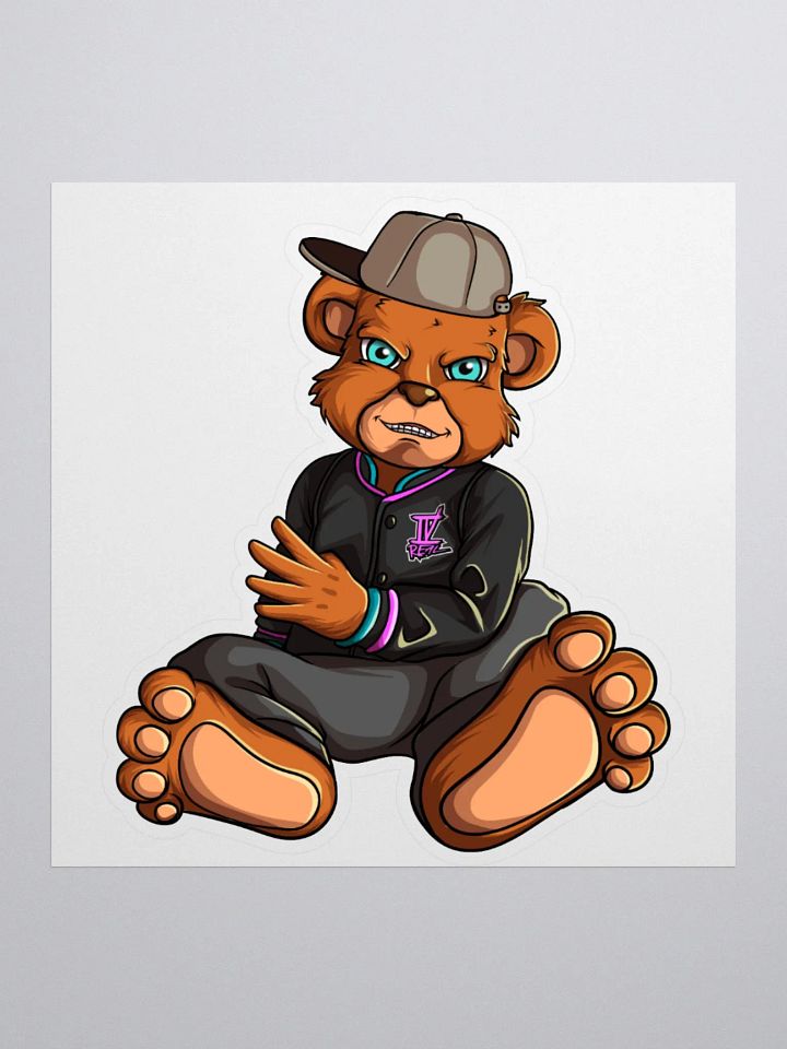 Sitting Bear Sticker product image (1)