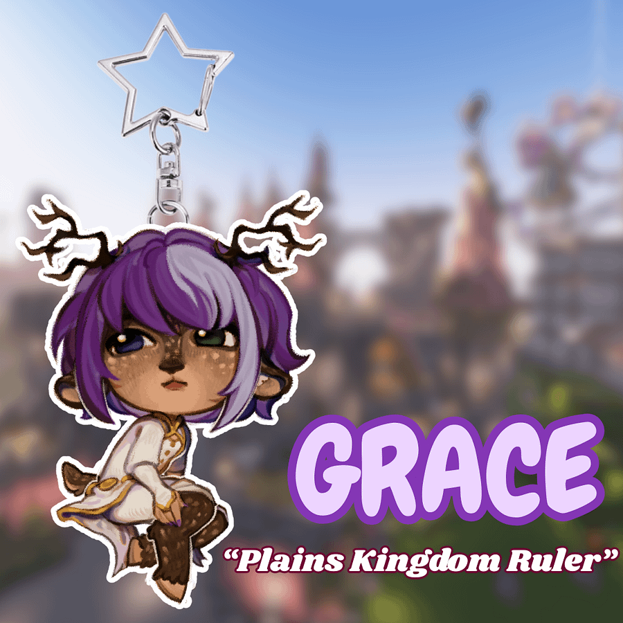 Grace Royals SMP S2 Acrylic Keychain (PREORDER) product image (1)