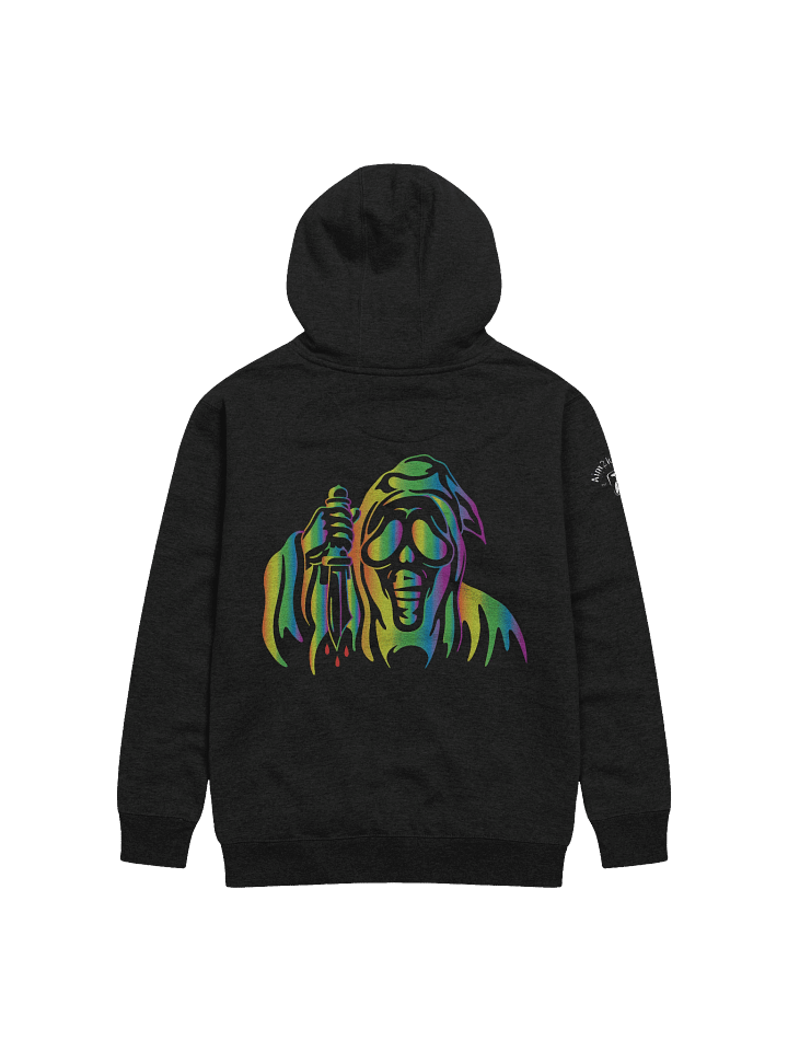 I hate it here / rainbow ghost Hoodie product image (10)