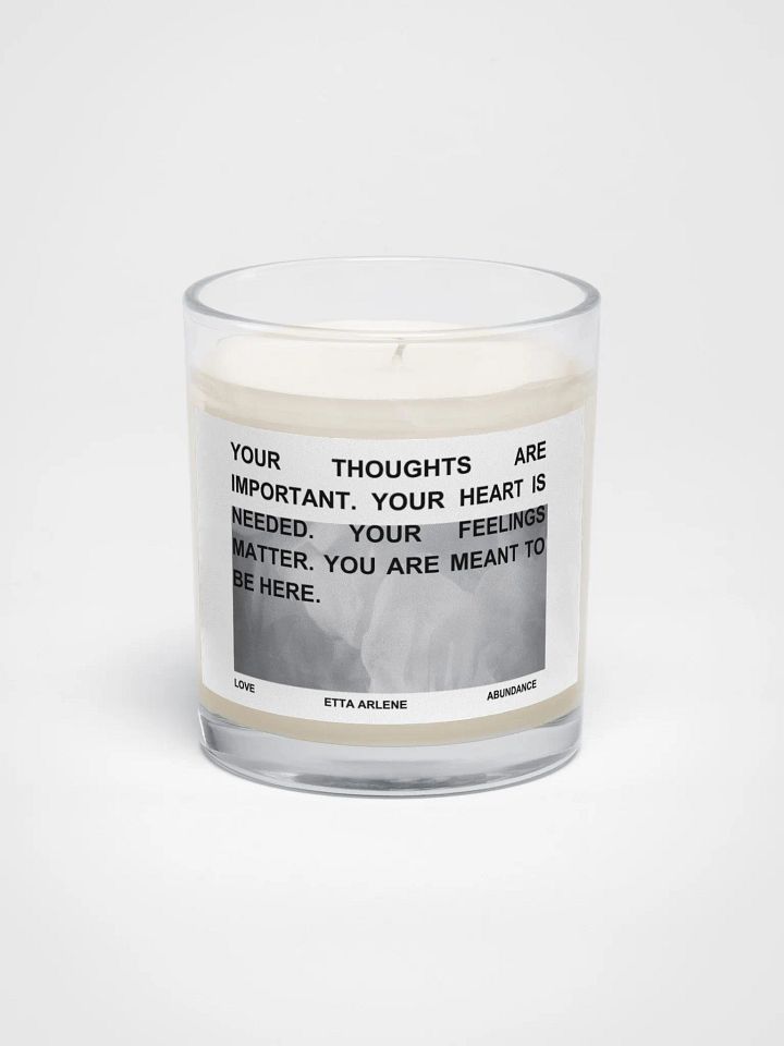 Love & Abundance Soy Wax Candle product image (1)
