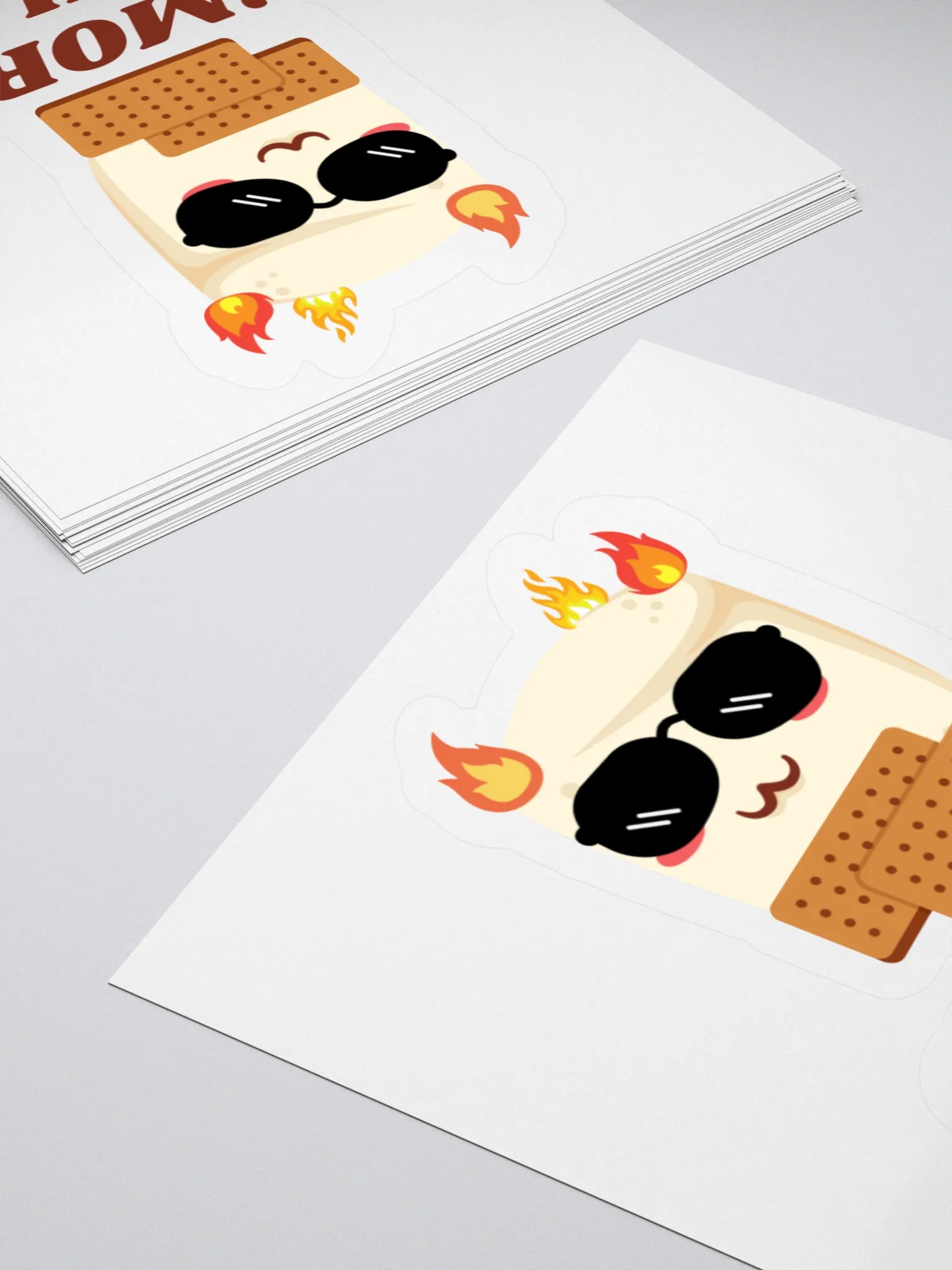 S’more Smiles — Cool Marshmallow Sticker product image (13)