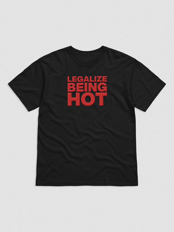 'Legalize Being Hot' Embroidered Tee product image (1)