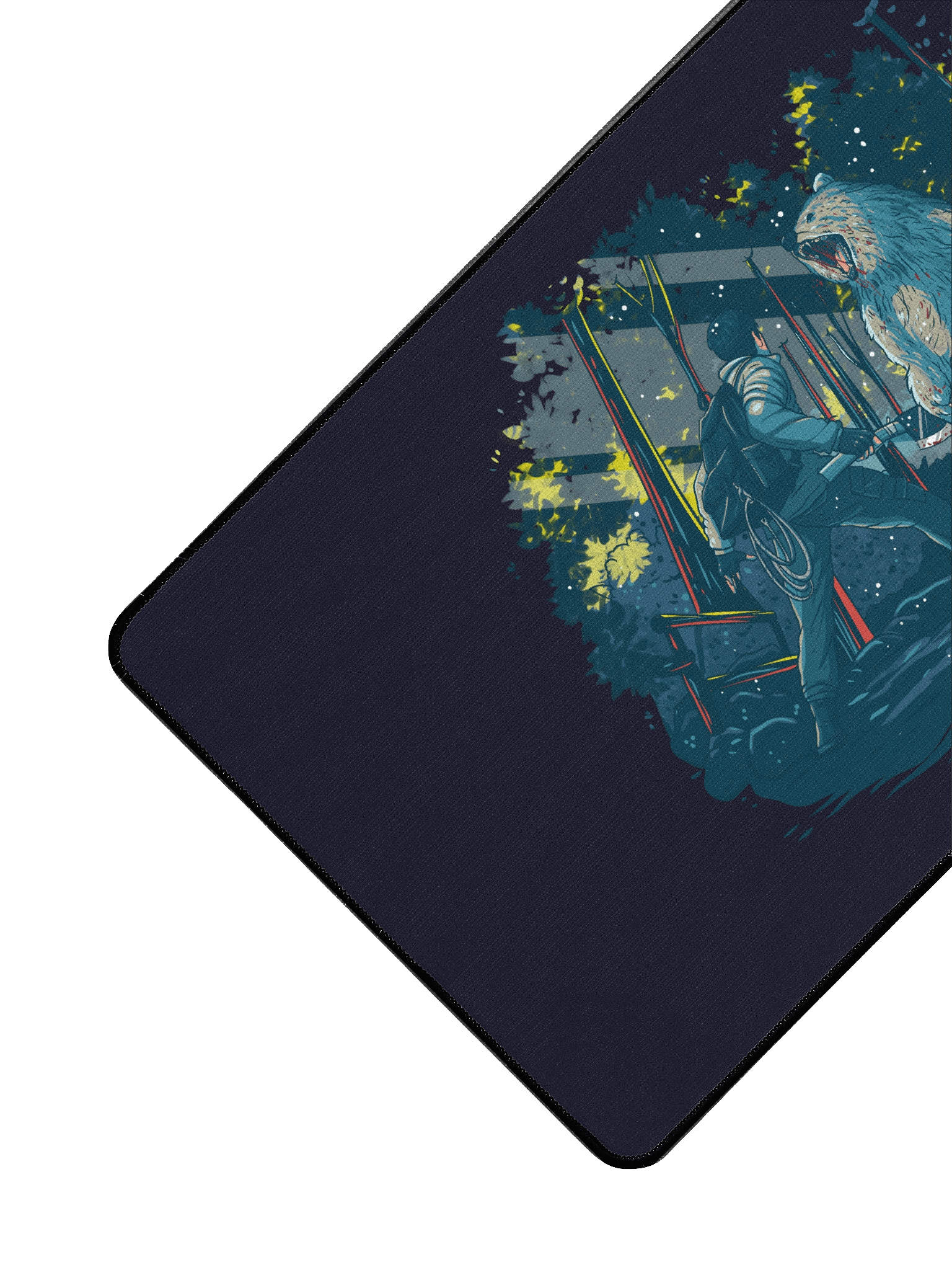 Bear Attack Desk Mat product image (3)